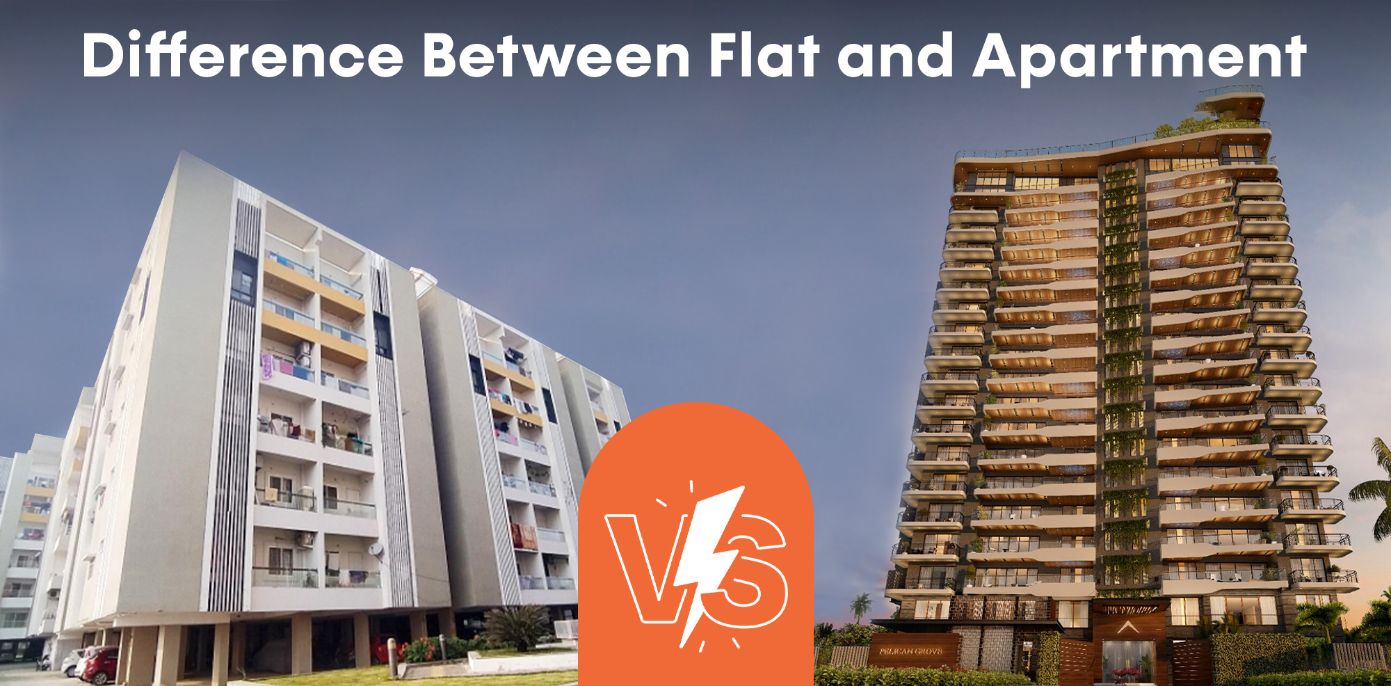 Difference Between Flat and Apartment (Flat vs Apartment)