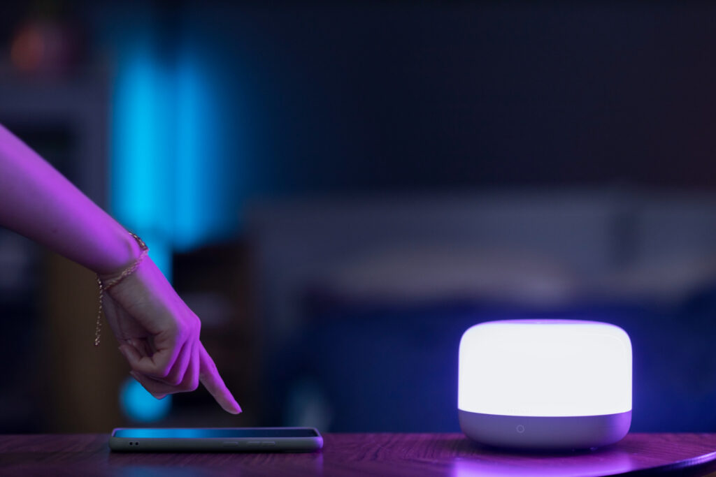 Smart Lighting: Set the Mood with a Tap or a Voice Command